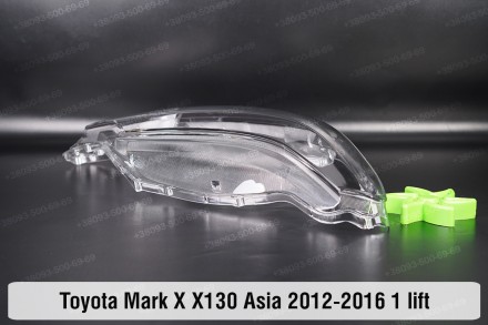 Стекло фары Toyota Mark X X130 Asia (2012-2016) II поколение 1 рестайлинг правое. . фото 6