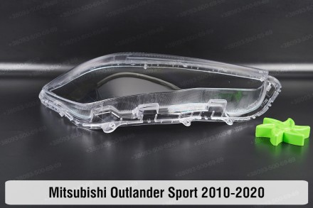 Стекло на фару Mitsubishi Outlander Sport (2010-2020) I поколение правое.
В нали. . фото 6