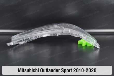 Стекло на фару Mitsubishi Outlander Sport (2010-2020) I поколение правое.
В нали. . фото 11