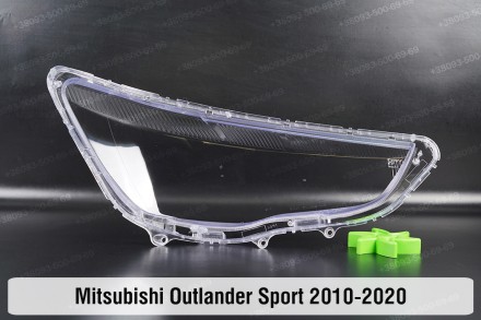 Стекло на фару Mitsubishi Outlander Sport (2010-2020) I поколение левое.
В налич. . фото 3