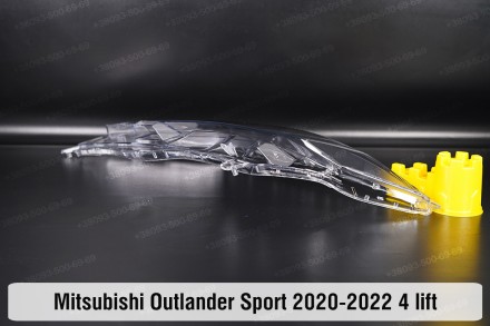 Стекло на фару Mitsubishi Outlander Sport (2020-2022) I поколение 4 рестайлинг л. . фото 9
