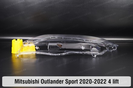 Стекло на фару Mitsubishi Outlander Sport (2020-2022) I поколение 4 рестайлинг л. . фото 4