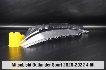 Стекло на фару Mitsubishi Outlander Sport (2020-2022) I поколение 4 рестайлинг л. . фото 5