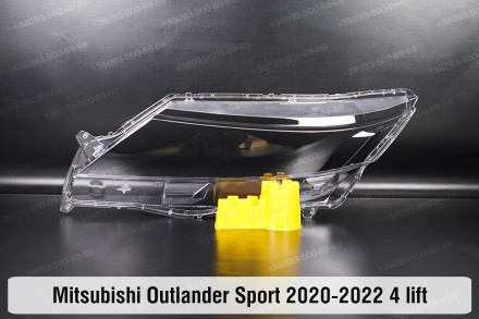 Стекло на фару Mitsubishi Outlander Sport (2020-2022) I поколение 4 рестайлинг л. . фото 2