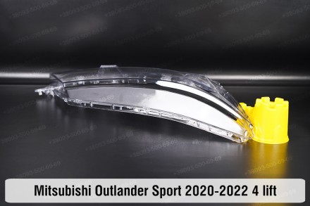 Стекло на фару Mitsubishi Outlander Sport (2020-2022) I поколение 4 рестайлинг п. . фото 7