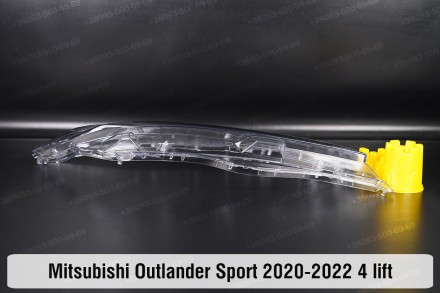 Стекло на фару Mitsubishi Outlander Sport (2020-2022) I поколение 4 рестайлинг п. . фото 8