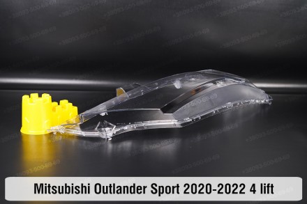 Стекло на фару Mitsubishi Outlander Sport (2020-2022) I поколение 4 рестайлинг п. . фото 4