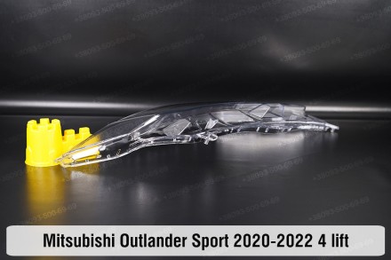 Стекло на фару Mitsubishi Outlander Sport (2020-2022) I поколение 4 рестайлинг п. . фото 9