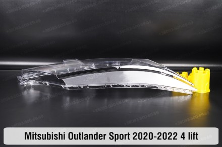 Стекло на фару Mitsubishi Outlander Sport (2020-2022) I поколение 4 рестайлинг п. . фото 6