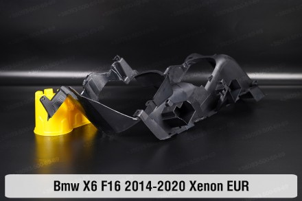 Декор. маска BMW X6 F16 Xenon (2014-2020) II покоління ліва. . фото 6