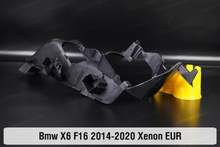 Декор. маска BMW X6 F16 Xenon (2014-2020) II покоління права. . фото 5