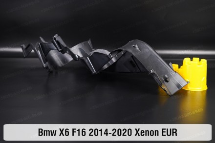 Декор. маска BMW X6 F16 Xenon (2014-2020) II покоління права. . фото 6