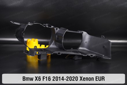 Декор. маска BMW X6 F16 Xenon (2014-2020) II покоління права. . фото 2