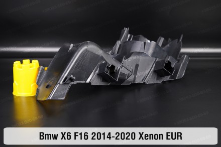Декор. маска BMW X6 F16 Xenon (2014-2020) II покоління права. . фото 4