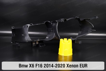 Декор. маска BMW X6 F16 Xenon (2014-2020) II покоління права. . фото 3