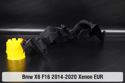 Декор. маска BMW X6 F16 Xenon (2014-2020) II покоління права. . фото 7