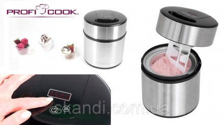 Мороженица-йогуртница Profi Cook(Германия)Оригинал. Київ. фото 1 Мороженица-йогуртница Profi Cook(Германия)Оригинал. Київ. фото 1