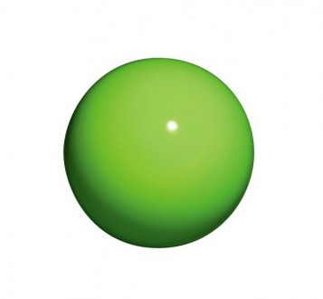 Мяч для художественной гимнастики диаметр 19см. матовый зеленый цвет.
Матовый мя. . фото 2