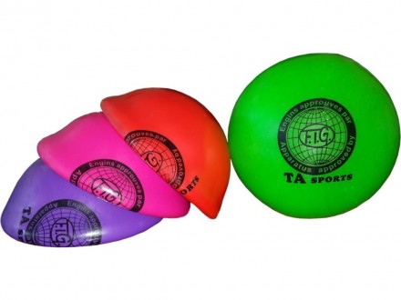 Мяч для художественной гимнастики диаметр 19см. матовый зеленый цвет.
Матовый мя. . фото 6