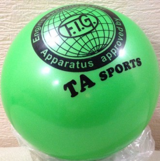 Мяч для художественной гимнастики диаметр 19см. матовый зеленый цвет.
Матовый мя. . фото 5