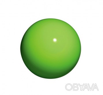 Мяч для художественной гимнастики диаметр 19см. матовый зеленый цвет.
Матовый мя. . фото 1