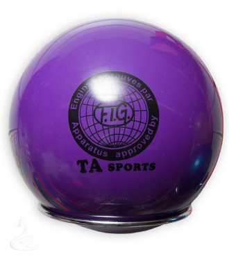 Мяч для художественной гимнастики диаметр 15 см. матовый фиолетовый цвет.
Матовы. . фото 4