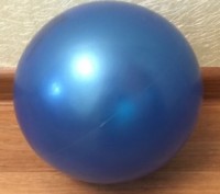 Мяч для художественной гимнастики диаметр 15 см. матовый синий цвет.
Матовый мяч. . фото 4