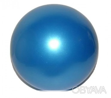 Мяч для художественной гимнастики диаметр 15 см. матовый синий цвет.
Матовый мяч. . фото 1