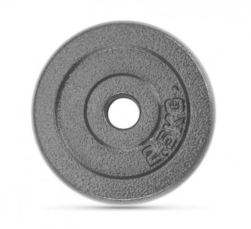 Стальной диск для гантелей и штанги вес 2,5 кг. Посадочный диаметр 25 мм. 
Метал. . фото 2