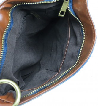Джинсовая сумка на ремне через плечо Fashion jeans bag голубая Jeans8081 blue
Оп. . фото 9