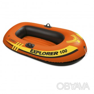 Технічні характеристики товару "Одномісний надувний човен Intex 58329 Explorer 1. . фото 1