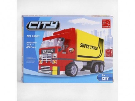 Конструктор Вантажівка 25601
Тематика - міська вантажівка;
Серія – City;
Кількіс. . фото 3