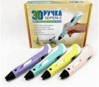 Переваги 3D ручки 3Dpen-2:
Можливість малювати двома видами пластику, ABS, так і. . фото 3