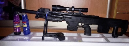 Снайперська гвинтівка на кульках (6мм) CYMA Репліка DSR-1 Німеччина Koalorka Sni. . фото 5