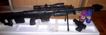 Снайперська гвинтівка на кульках (6мм) CYMA Репліка DSR-1 Німеччина Koalorka Sni. . фото 3