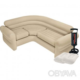 Технічні характеристики товару "Надувний диван Intex 68575-2, 257 х 203 х 76 см,. . фото 1