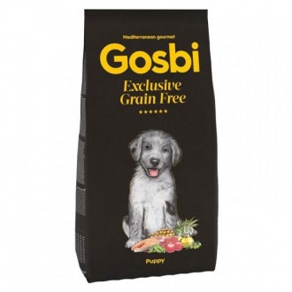 Gosbi Exclusive Grain Free Puppy – это беззерновой холистик корм с ягненком и ры. . фото 2
