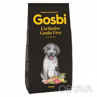 Gosbi Exclusive Grain Free Puppy – это беззерновой холистик корм с ягненком и ры. . фото 1
