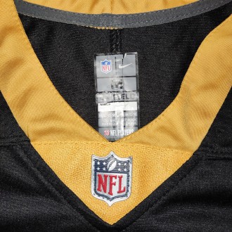 Футболка Nike NFL New Orleans Saints, Brees, размер XS-S, длина-60см, под мышкам. . фото 5