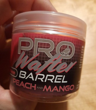 Бойлы нейтральной плавучести Пресик & Манго 14мм & Wafters Barrel Peach & Mango. . фото 2