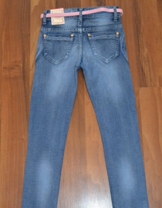  
Весенние светлые стрейчевые джинсы РВАНКИ,для девочек подростков,оригинальная . . фото 5