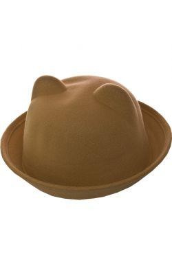 Стильна дитяча фетровий капелюшок з вушками - це сучасний головний убір демісезо. . фото 5