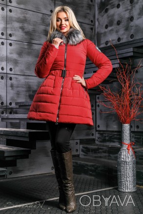 Внимание!!! Отшив модели до 6 дней!, Стильная красная куртка от интернет-магазин. . фото 1