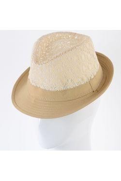 Дитячий літній капелюх Челентанка (капелюх Федора) має трапецієподібну форму тул. . фото 5