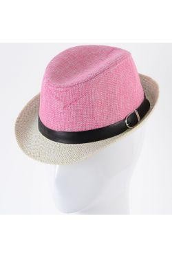 Дитячий літній капелюх Челентанка (капелюх Федора) має трапецієподібну форму тул. . фото 6