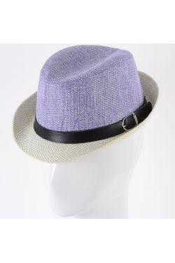Дитячий літній капелюх Челентанка (капелюх Федора) має трапецієподібну форму тул. . фото 5