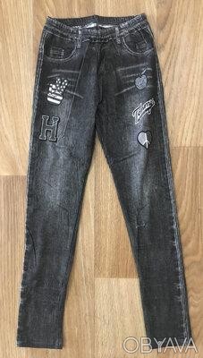 Леггинсы под джинс для девочек от фирмы Taurus.
Размерный ряд:
134- длина – 74 с. . фото 1