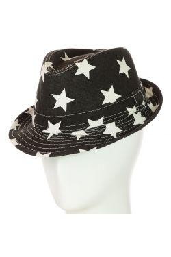 Шляпа-челентанка, украшена звездами - легко поддается чистке и не привередлива в. . фото 4