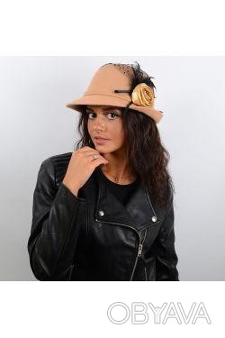 Якісна жіночий капелюшок з фетру відмінно впишеться в будь-який спосіб і прекрас. . фото 1