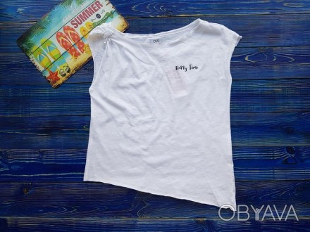 Нова повітряна футболка для дівчинки чудової якості фірми OVS (Італія)!
ВАЖЛИВО!. . фото 1